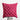 Checkered Boucle Fleece Cushion - Pinky Crush