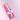 Bougies coniques - Lot de 3 / Marbre rose