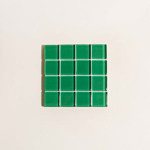 Dessous de verre en carreaux de verre - C'est Kelly