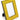 Cadre photo règle jaune