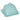 Beurrier carré bleu coquille d'œuf