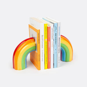 Serre-livres arc-en-ciel
