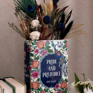 Large Book Ceramic Vase - Pride and Prejudice