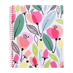 Large Pink Poppy Notebook