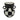 Vase en céramique à anse anneau et motif damier - Noir/Blanc