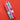 Bougies coniques - Lot de 3/ Fuschia