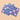 Kaleidoscope Scalloped Coasters - Blue/Purple