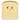 Plat en forme de toast