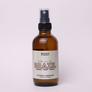 Brésil - Spray d'ambiance Verveine Cèdre Vanille + Linge