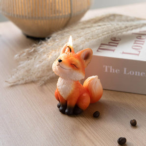 Happy Fox Candle