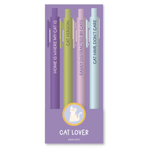 Ensemble stylo et carnet pour amoureux des chats