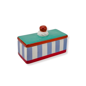 Blueberry Slice Cake Storage Jar