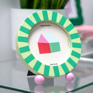 Carousel Round Picture Frame