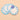 Coquette Scalloped Coasters - Cornflower Blue