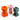 Geometric Ceramic Candle Holders (Set of 3)