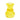 Small Yellow Glass Candle Holder