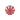 Candy Swirl Flower Vase - Red/Pink