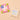 Liebchen Scalloped Coasters - Pink/Lime