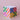 Rainbow Check Sticky Note Cube