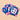 Liebchen Scalloped Coasters - Blue/Pink