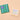 Riviera Stripes Scalloped Coasters - Blue/Green