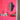 Funky Neon Pink Mirror