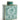 Green Postage Stamp Ceramic Vase