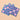 Kaleidoscope Scalloped Coasters - Blue/Purple
