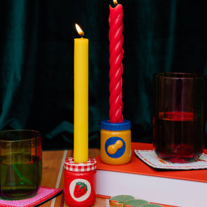 PB&J Candle Holder Set