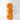 Orange Stack Ceramic Vase