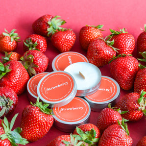 Mini Scented Candle - Strawberry