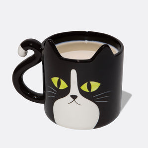 Black & White Cat Mug