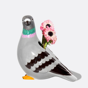Pigeon Ceramic Vase