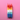 Bougies coniques - Paquet de 3 / Pop arc-en-ciel