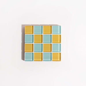 Glass Tile Coaster - Summer Day