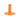 Basic Modern Candle Holder - Bright Orange