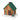 Winter Cabin Ski Chalet Incense Cone Holder