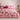 La Vie En Bows Reversible Striped Duvet Set - Pink/Red