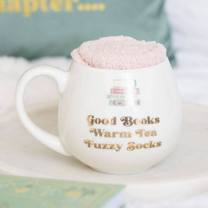 Ensemble tasse et chaussettes Good Books
