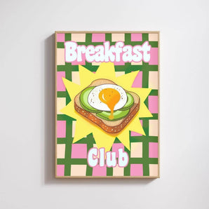 Breakfast Club Art Print