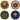 Teppi Beaded Coasters (Set of 4)