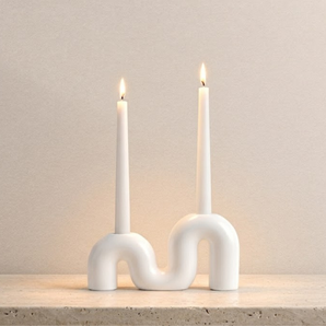 Nordic Double Candle Holder