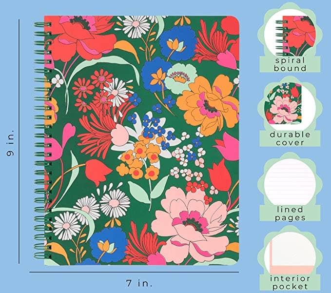 Bloom Notebook Mini Emerald Super Bloom Notebook | Notebooks & Notepads ...