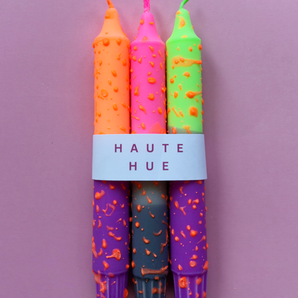 Taper Candles - 3 Pack/ Trick or Treat Trio